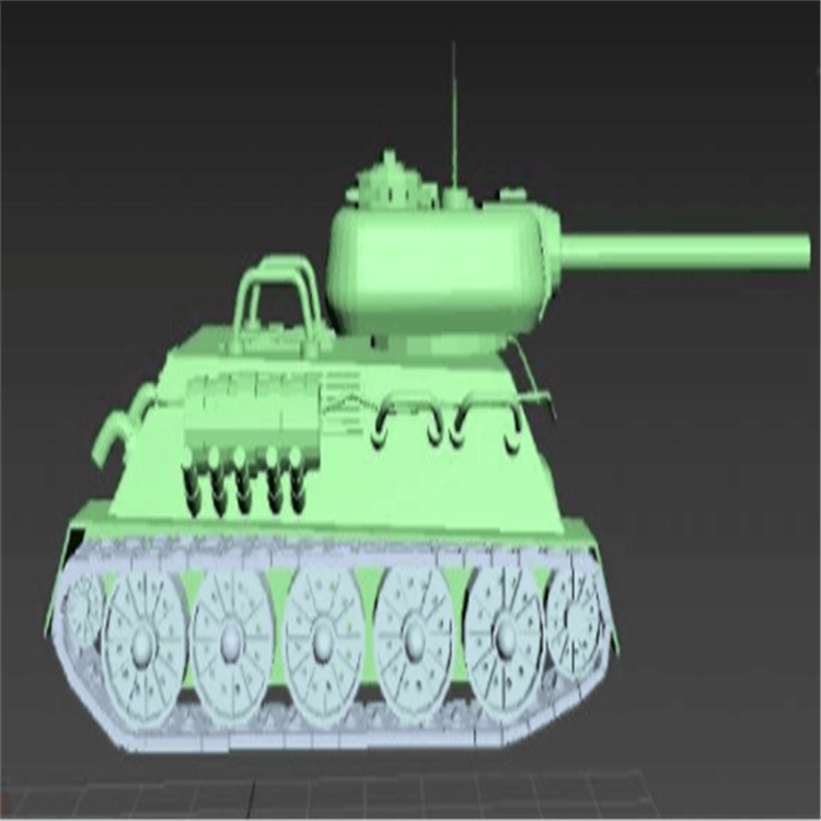 龙里充气军用坦克模型